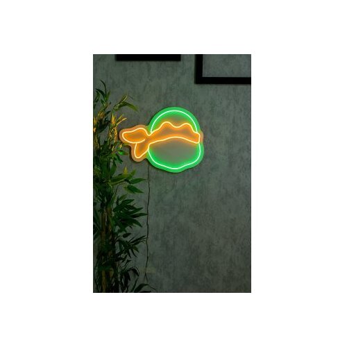 WALLXPERT dekorativna plastična led rasveta ninja yellow Slike
