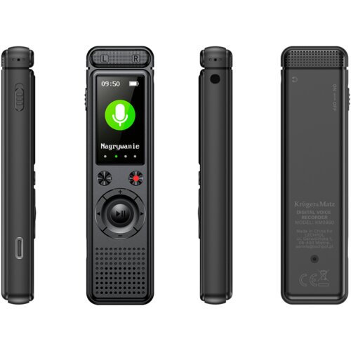  Kruger&amp;amp;Matz KM0950 8GB digitalni snimač glasa Slike