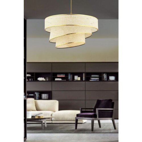 Opviq couper hazeran - cream, gold creamgold chandelier Cene