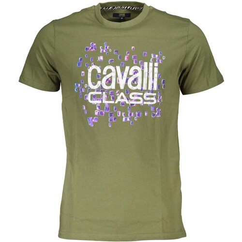 Cavalli Class SHORT SLEEVE T-SHIRT MEN GREEN Cene
