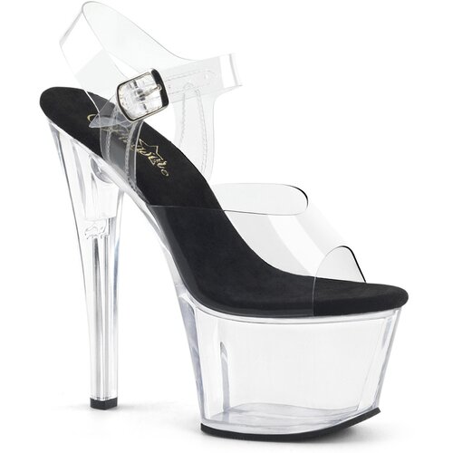 Pleaser USA Pleaser Sky-308 Clr-Blk/Clr 43 Cene
