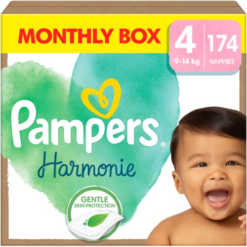 Pampers PLENICE plenice Harmonie, velikost 3 (6-10 kg), 186 kosov Cene