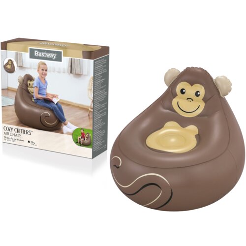  Fotelja na napuhavanje Monkey 72 x 72 x 64 cm Bestway 75116 Cijene