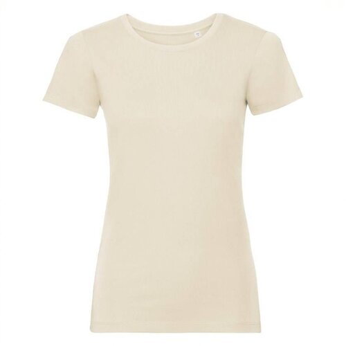RUSSELL Beige women&amp;#039;s t-shirt Pure Organic Slike