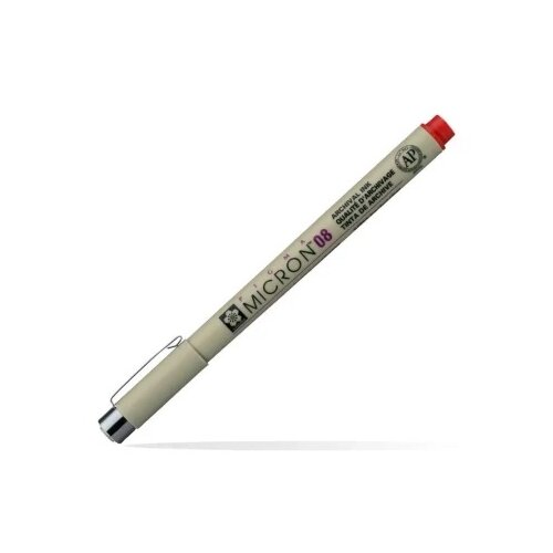 Royal Talens pigma micron 08 liner red 19 0.5mm ( 672039 ) Cene