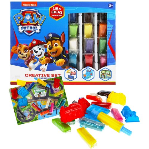 Paw Patrol Plastelin set 12x30g, (21066970) Slike