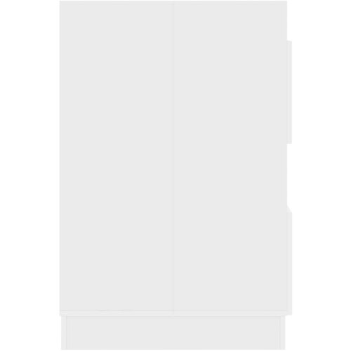  Ormar za pranje rublja s pohranom Bijelo 50 x 68 x 102 cm - Bijelo 102 cm Slike