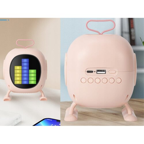  Aku. bluetooth 5.3 karaoke zvučnik sa mikrofonom led rgb usb Slike