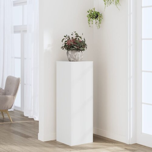 vidaXL Stalak za biljke bijeli 33 x 33 x 100 cm konstruirano drvo Cijene