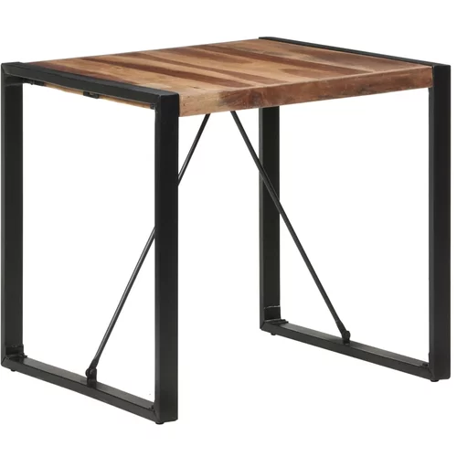  Blagovaonski stol 80 x 80 x 75 cm od masivnog drva i šišama