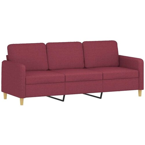  Trosjed od tkanine crvena boja vina 180 cm Slike
