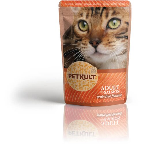 Petkult Cat Adult - losos - 100 g 100 g Slike