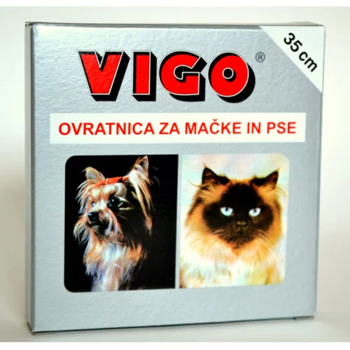 In Ovratnica za pse in mačke proti bolham Vigo (35 cm)