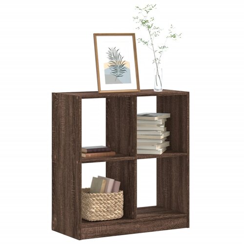 VidaXL Regal za knjige boja hrasta 68,5x32x75 cm konstruirano drvo Slike