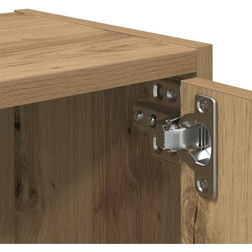 VidaXL Regal za knjige boja hrasta 40x24x77 cm konstruirano drvo Slike