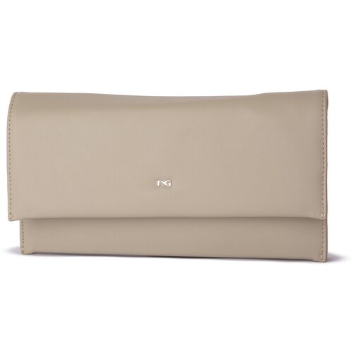 Nero Giardini Denarnica NERO GIARDINI 400 NAPPA LINO Bež Slike