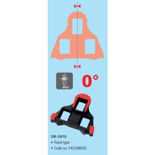  Pločica Pedale Shimano Sm-Sh10 Fix Mode, 1 Par Slike
