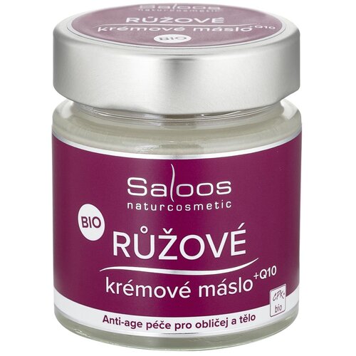 Saloos Bio Creamy Shea Butter Rose 110ml Slike