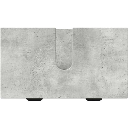 VidaXL Set namje&amp;scaron;taja za kupaonicu s ladicama Zidne Betonski sivi Slike
