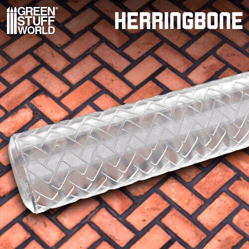 Green Stuff World Rolling Pin Herringbone | Rimski pod tekstura Cene
