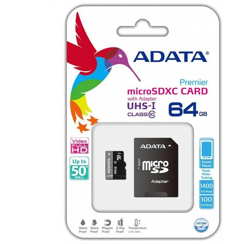 Adata memorijska kartica 64GB CLASS 10 V10 Cijene