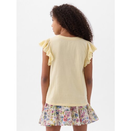 GAP Kids T-shirt with ruffles - Girls Cijene