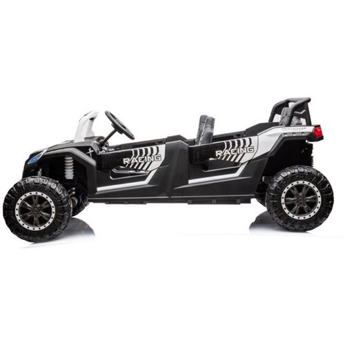 Lean Toys Otro&amp;scaron;ki avto na akumulator xxxl Buggy A033 24V 4x4 Bela Slike