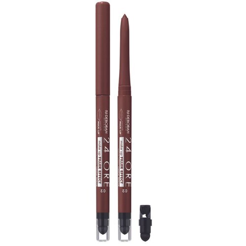 Deborah 24ORE Make up Filler Effect Lip Penci 02 -Spicy Cinnamon Slike