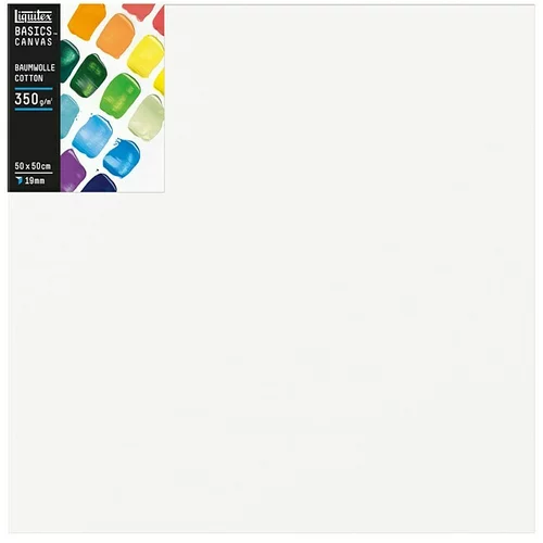 LIQUITEX Basics Slikarsko platno sa drvenim okvirom Canvas (50 x 50 x 1,9 cm, Pamuk, Trostruko grundirano)
