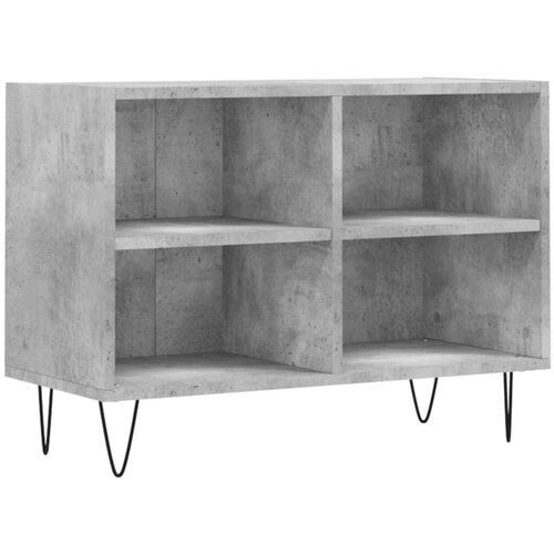 Maison Chic TV omarica - TV stojalo - Televizijska omarica betonsko siva 69,5x30x50 cm inženirski les, (21700710) Slike
