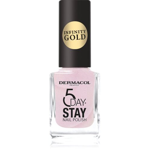 Dermacol Infinity 5 Day Stay dolgoobstojen lak za nohte odtenek 64 Pearl 11 ml Cene