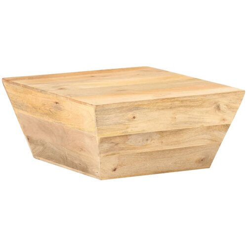  Stolić za kavu V-oblika 66 x 66 x 30 cm od masivnog drva manga Slike