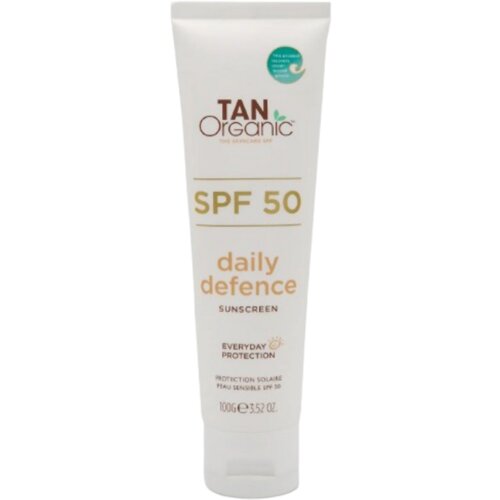 TanOrganic Krema za sončenje Daily Defence SPF 50 - 100 g Slike