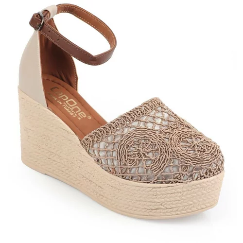 Capone Outfitters Wedge Shoes - Brown - Wedge