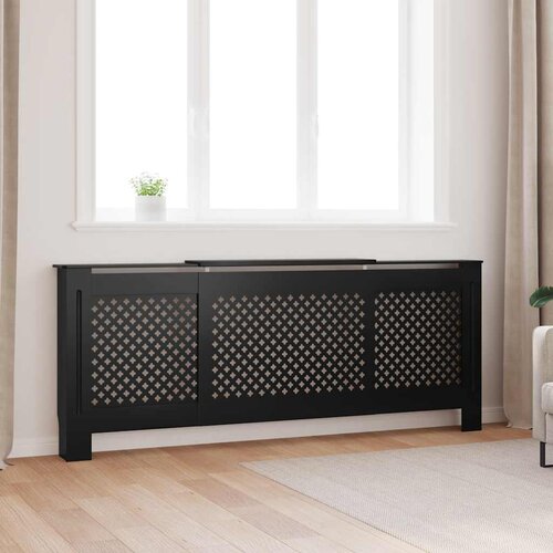  Pokrov za radijator MDF crni 205 cm Cijene