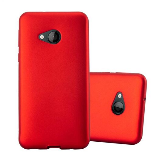 Cadorabo Case, združljiv s HTC v kovinsko rdeči - za&scaron;čitni pokrov, narejen iz fleksibilnega silikona TPU, (20588287) Cene