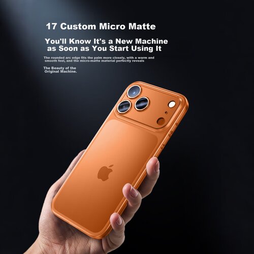  hauo maska za mobilni telefon apple 17 pro max, narandžasta Cene