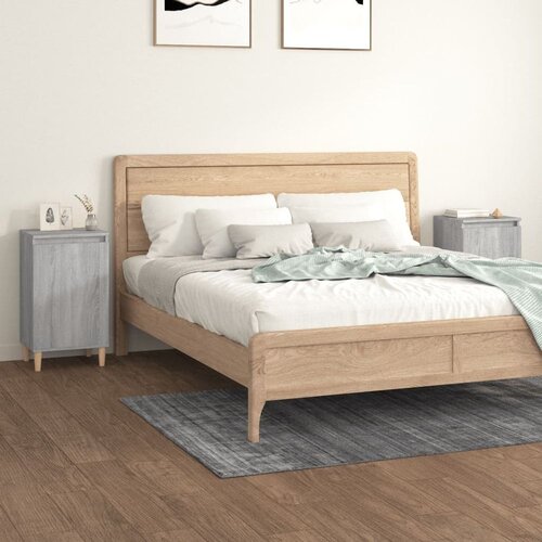  Noćni ormarići 2 kom boja hrasta 40x35x70 cm konstruirano drvo Cijene