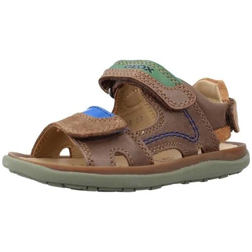 Geox J SANDAL LIPARI BOY Smeđa