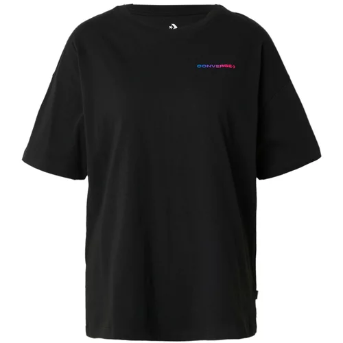 Converse Široka majica 'SOUNDWAVES' ljubičasto plava / roza / crna / bijela