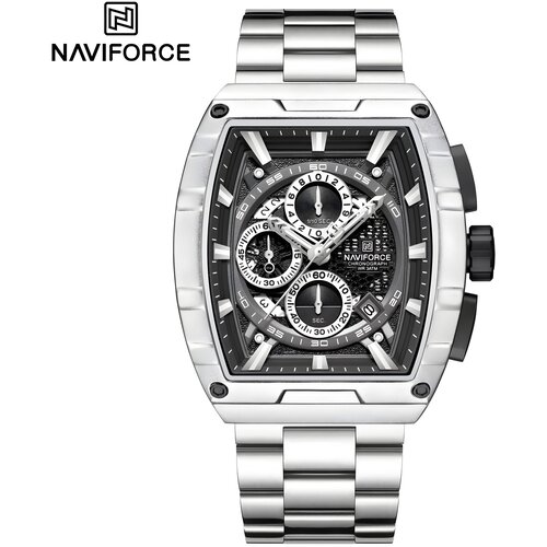 Naviforce Sat TN-38585 - Srebrna / Crna Cene