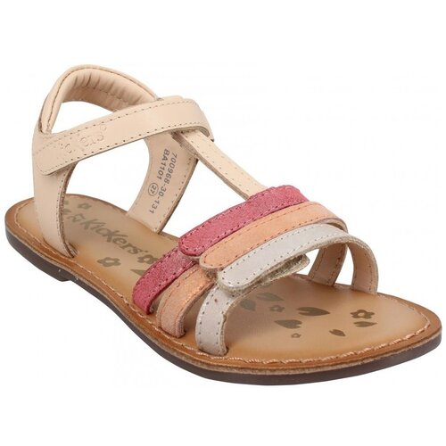 Kickers Diamanto Cuir Enfant Rose Corail Ružičasta Slike