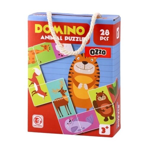 Ozzo Smart card, edukativna igra, domine, životinje, 28 delova Cene