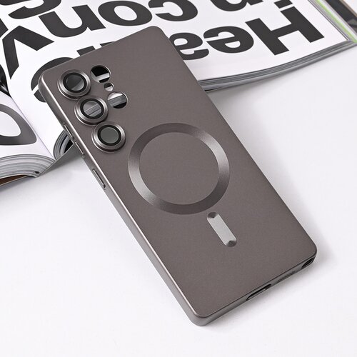  torbica magsafe chrome za samsung S938B galaxy S25 ultra siva Slike