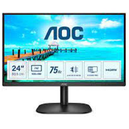 MON 24 AOC 24B2XHM2 FHD VA VGA HDMI 75Hz Cijene