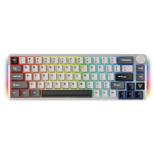  Tastatura Mehanicka Gaming Fantech MK919 Atom PRO66 siva (Blue switch) Cene