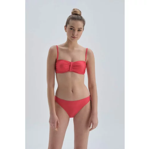 Dagi Bikini Top - Red - Plain