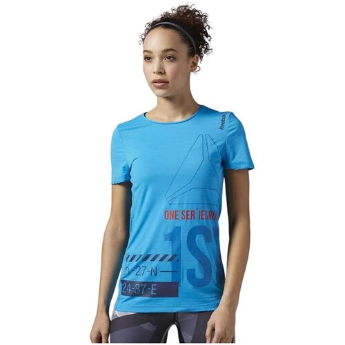 Reebok Majice s kratkimi rokavi S94255 Modra Slike