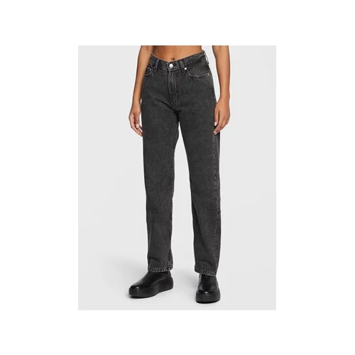 Calvin Klein Jeans Jeans hlače J20J220207 Siva Straight Fit