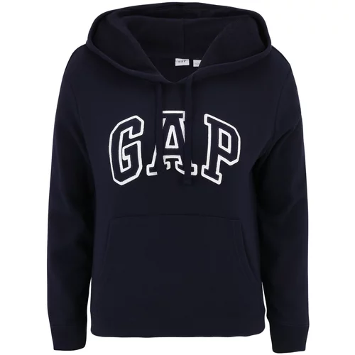 Gap Petite Sweater majica 'HERITAGE' mornarsko plava / bijela